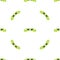 Line Thief eye mask icon isolated seamless pattern on white background. Vector Illustration