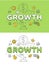 Linear Flat Business Strategy GROWTH plant coin