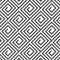 Linear geometric vector pattern, repeating stripe line and mosaic of lined squares . stylish monochrome.