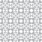 Linear geometrical mosaic pattern