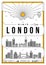 Linear Travel London Poster Design