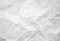 Lined crumpled white paper background image photo