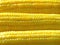 Lined Up Vivid Yellow Boiled Sugar Corns for Background, Texture and Banner