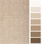 Linen hessian fabric color chart