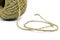 Linen string isolated