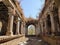 Liner room and pillors in the vijay gadh fort