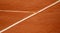 Lines on the tennis court