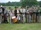 Lineup of Confederate Soldiers