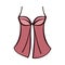 Lingerie Babydoll Vector Icon
