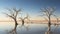 The Lingering Legacy of Trees in Lake\\\'s Embrace. Generative AI
