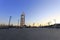 Linglongta tower of beijing olympic park sunrise, adobe rgb