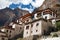 Lingshed gompa - buddhist monastery in Zanskar valley