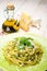 Linguine al Pesto