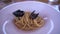 Linguine pasta with clams