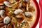 Linguini and clams