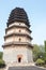 Lingxiao Pagoda at Tianning Temple. a famous historic site in Zhengding, Hebei, China.