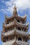 Linh Phuoc Pagoda in Da Lat, Vietnam. Dalat`s famous landmark, buddhist porcelain glass temple
