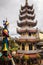 Linh Phuoc porcelain glass Pagoda in Da Lat, Vietnam