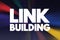 Link building - practice of building one-way hyperlinks to a website with the goal of improving search engine visibility, text