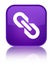 Link icon special purple square button