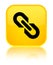 Link icon special yellow square button