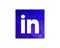 LinkedIn Corporation icon in symbol design