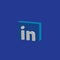 Linkedin social media icon