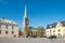 Linkoping cathedral during spring in Sweden