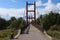 Linkoping. Spangerum Bridge. Kinda channel. Ostergotland province. Sweden.