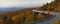 Linn Cove Viaduct Pano, Blue Ridge Parkway