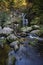 Linn Falls at Aberlour in Moray, Scotland