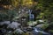 Linn Falls at Aberlour in Moray, Scotland