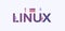 Linux operating system. Platform software with administration technology internet development.