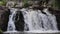 Linville Falls - Waterfall Closeup - Virginia Stock Footage