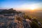 Linville Gorge Chimneys Sunrise