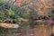 Linville River Trout Stream Western North Carolina Autumn