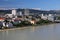 Linz city and Danube river, Austria
