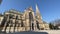 Linz Mariendom cathedral in wide angle view