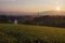 Linz panorama at sunrise