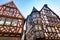 Linz am Rhein, Germany: Historical Timbered Buildings in the Center of Linz am Rhein, romantic town in Germany Rheinland-Pfalz