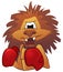 Lion boxer