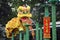 Lion Dance is one of traditional parts of chinese martial arts.