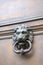 Lion door knocker, Old door, Lyon