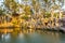 Lion Forest Garden-Taihu rockery in the sunset