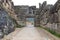 The Lion Gate at Mycenae, the only known monumental sculpture of