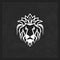 Lion of Judah head mascot isolated vector