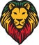 The Lion of Judah Head Rastafarian Reggae Symbol