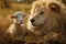 The Lion and the Lamb, Bible description of the coming of Jesus Christ