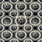 Lion Medallion Motif Seamless Pattern