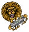 Lion Player Gamer Mascot